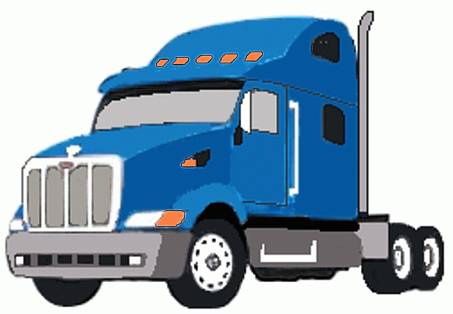 Semi Truck Clipart - Semi Truck Clip Art
