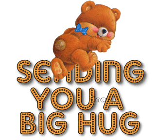 ... Bear Hug - A happy cartoo