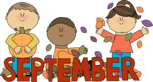 September calendar clip art a