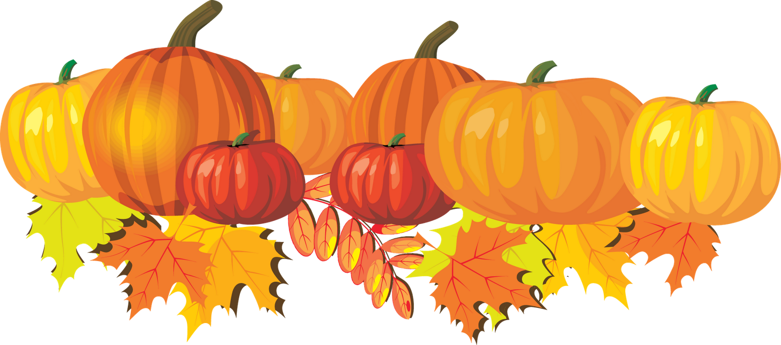 Clip Art: Pumpkin 3 BW - Pump