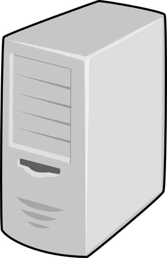 Virtual Server Clipart