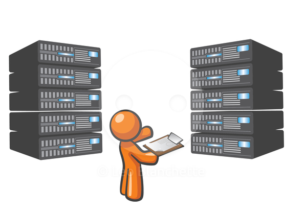 Network Server clip art