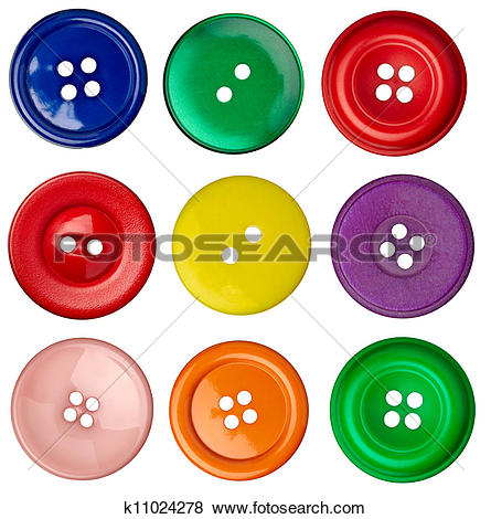 sewing button clothing - Buttons Clipart