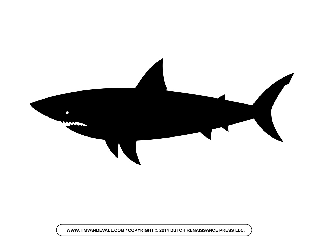 Shark Silhouette Clipart