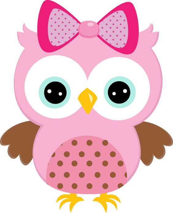 Sharon Rotherforth, OWLS ) . - Pink Owl Clip Art