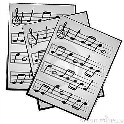 Sheet Music Clipart Free - Sheet Music Clip Art
