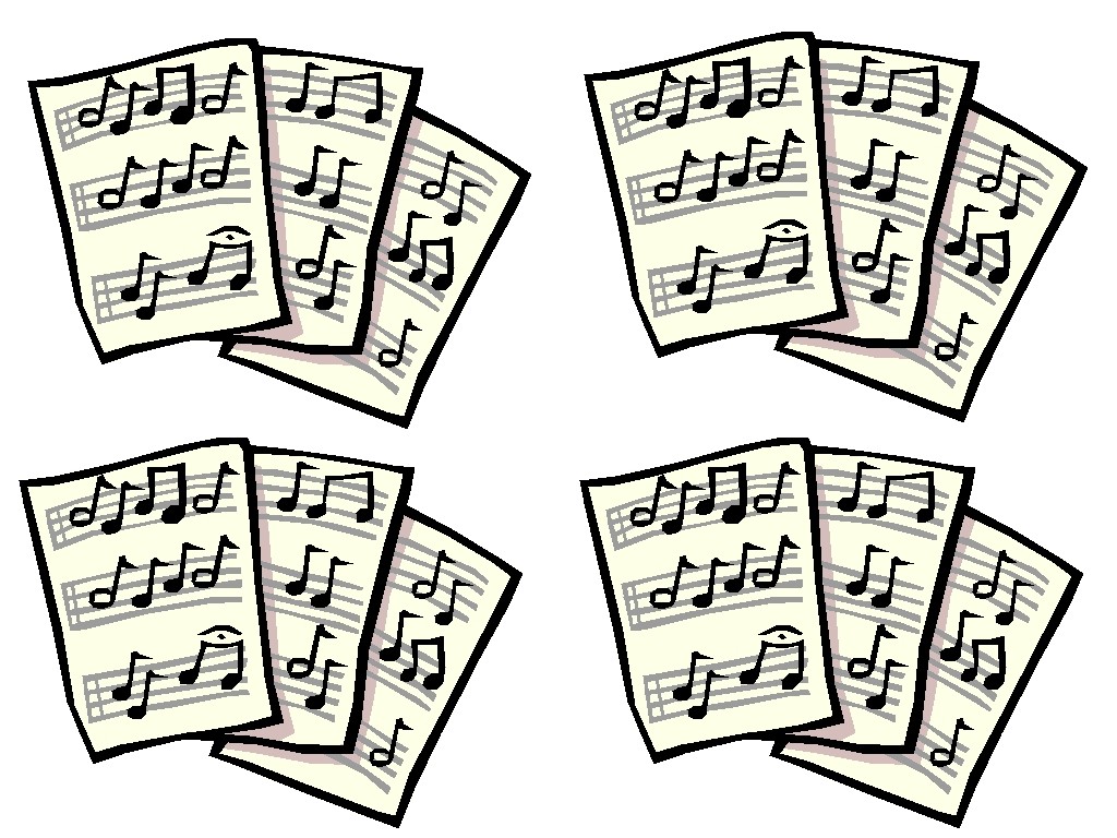 Sheet Music Clipart Sheet Mus