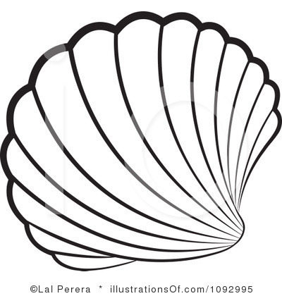 Seashell sea shell clip art c