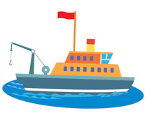 Sport Fishing Boat Clipart 18 - Ship Clipart