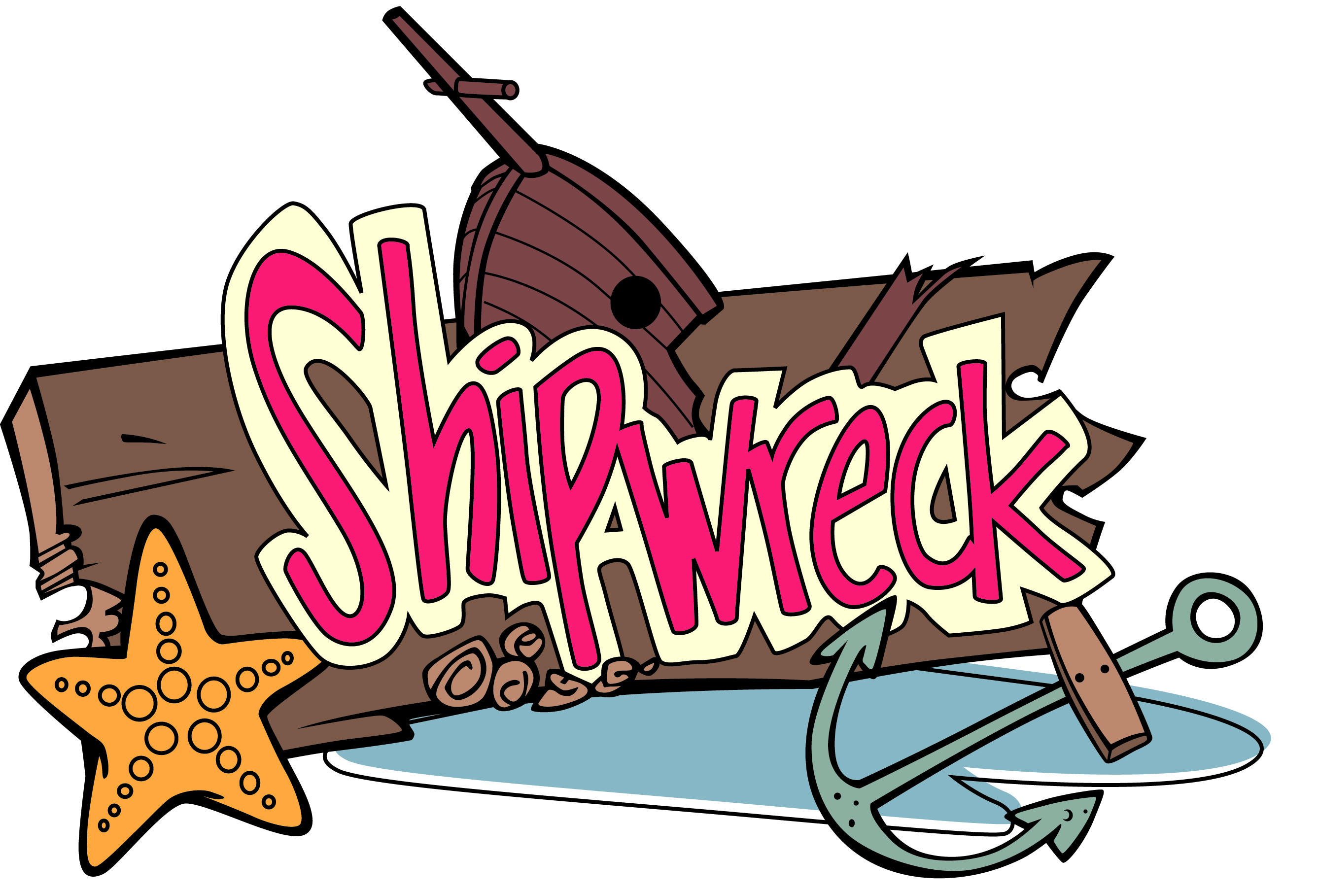 Ship wreck Vector Clipart Ill