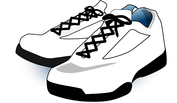Shoe Clip Art - Clipart Tennis Shoes