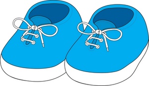 Shoes Clip Art Images Baby Shoes Stock Photos Clipart Baby Shoes