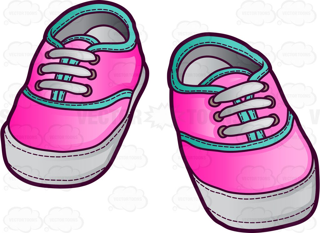 Pink Sneakers For Baby Girls