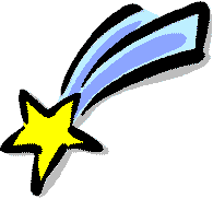 shooting star clip art outlin - Shooting Star Clipart