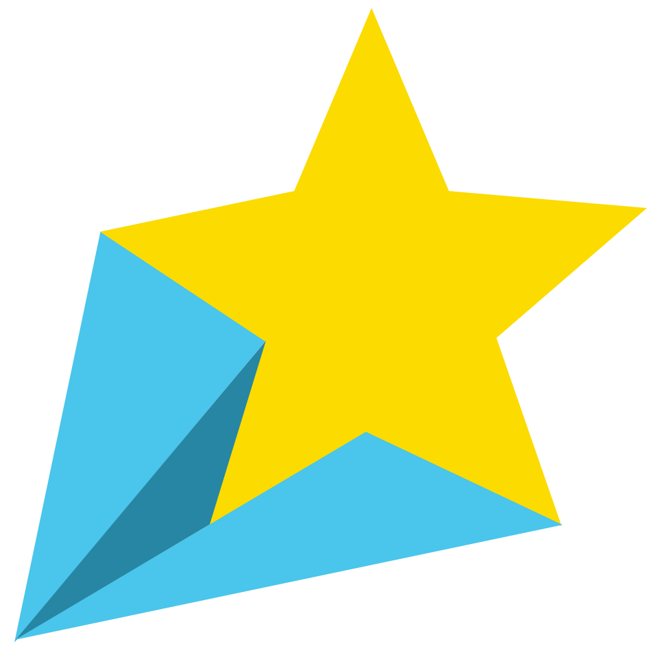 Shooting star clipart