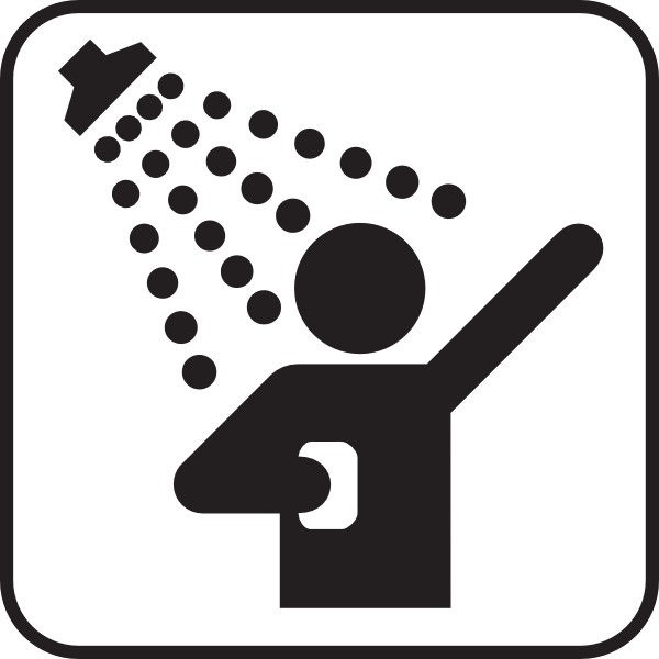 Shower Clip Art At Clker Com  - Clipart Shower