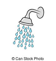 ... Shower head - Vector illu - Shower Clip Art