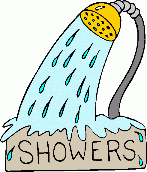 Isolated Shower Head Royalty 