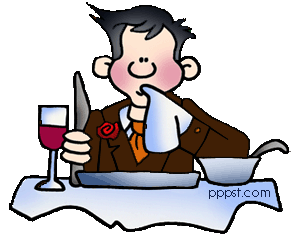 Showing Gallery For Good Table Manners Clipart