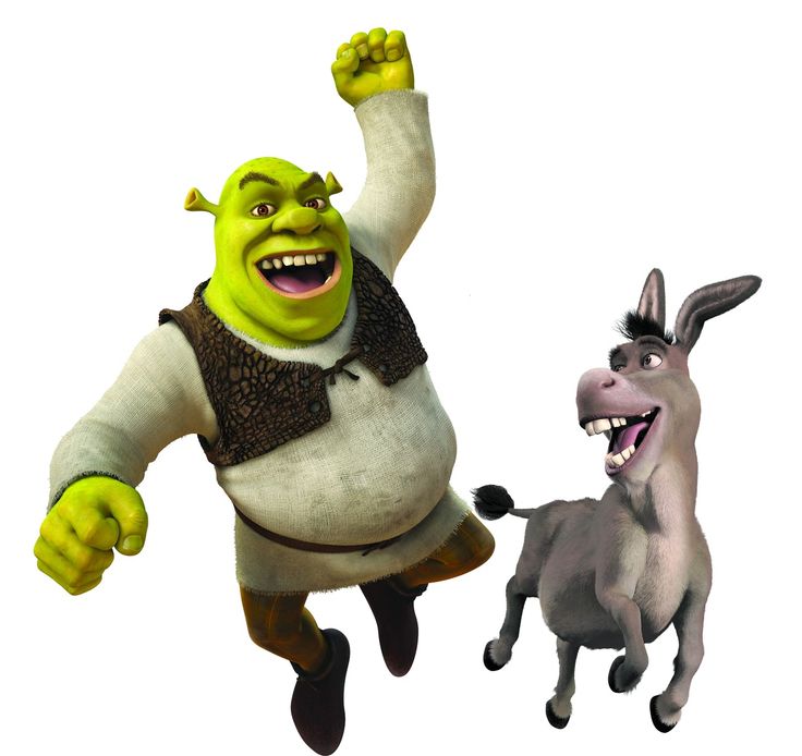 Shrek character and Shrek on  - Shrek Clipart