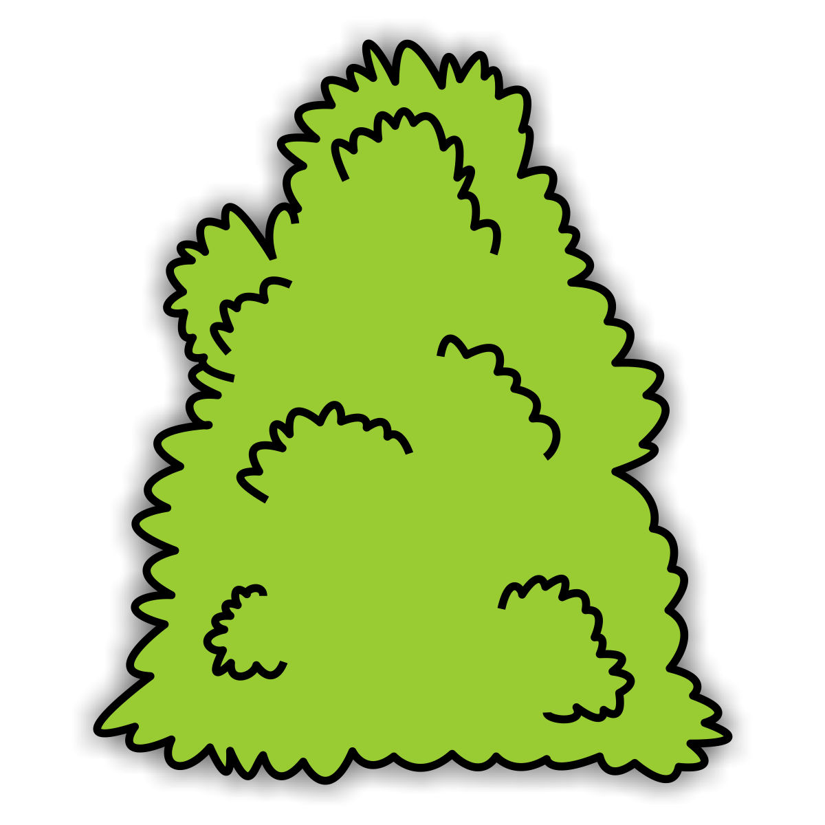 shrub clipart - Bushes Clipart