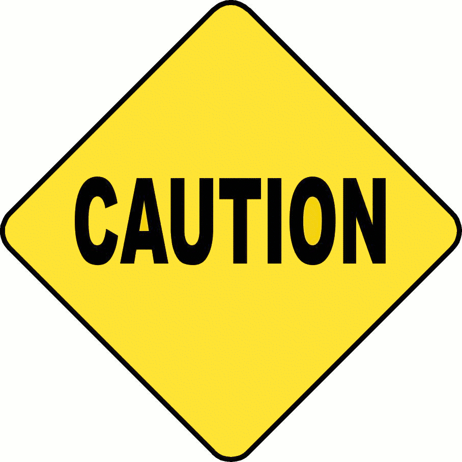 sign clipart u0026middot; dan - Caution Sign Clipart