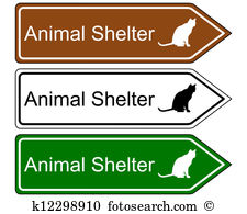 Sign animal shelter - Animal Shelter Clipart