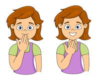 sign language thank you clipart. Size: 73 Kb