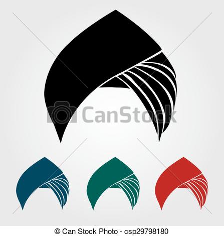 Colorful turbans or headgear - csp29798180