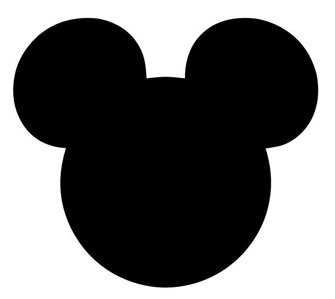 Silhouette Mickey Mouse Micke - Mickey Mouse Silhouette Clip Art