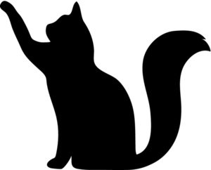 Silhouettes clipart - Cat Silhouette Clip Art