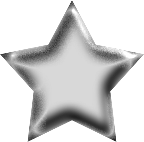 Star Silver Png Clipart by cl - Silver Clipart