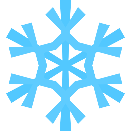 Simple Christmas Snowflake Ic - Snow Flake Clip Art