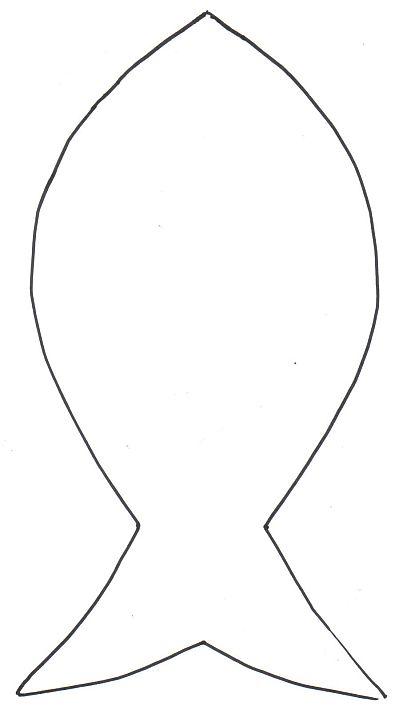 Fish Drawing Outline. Clipart