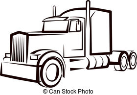 ... simple illustration with a truck