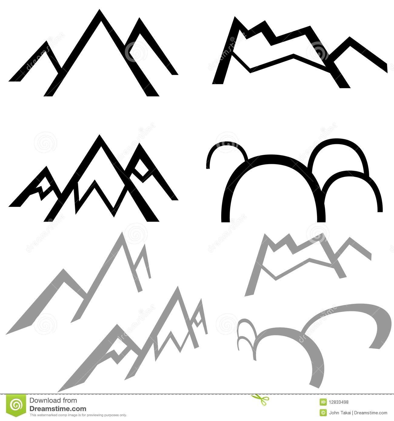 Free Mountain Clipart Images.