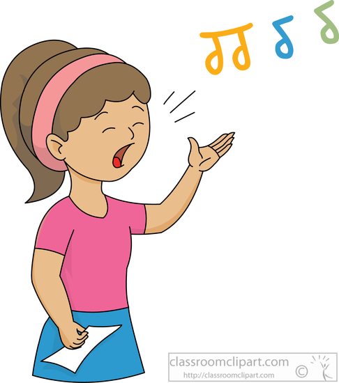 Sing Clipart #108