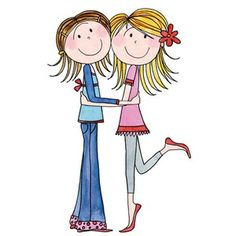Sisters Sharing Clip Art More - Sisters Clipart
