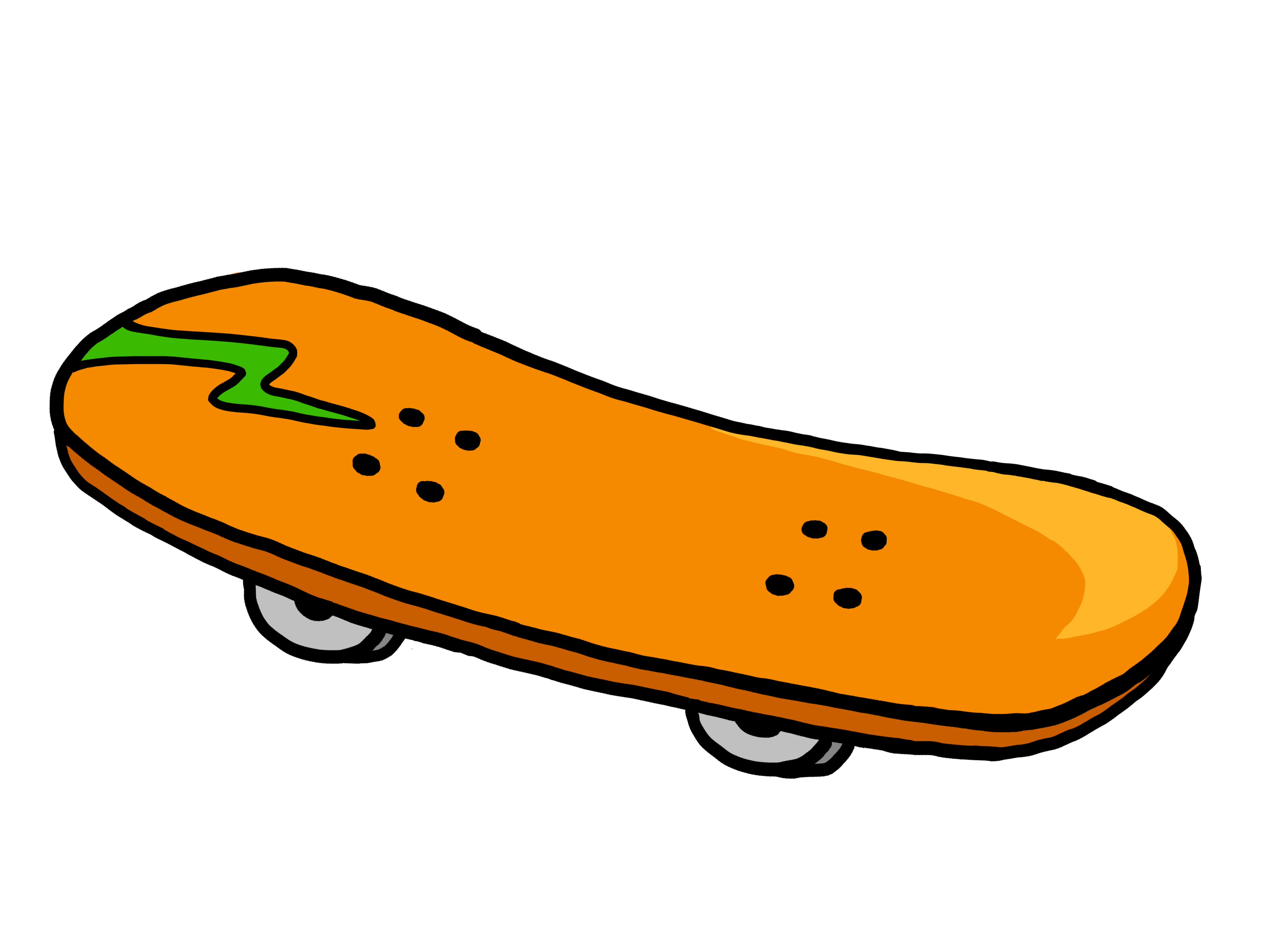 skateboard clipart - Clipart Skateboard