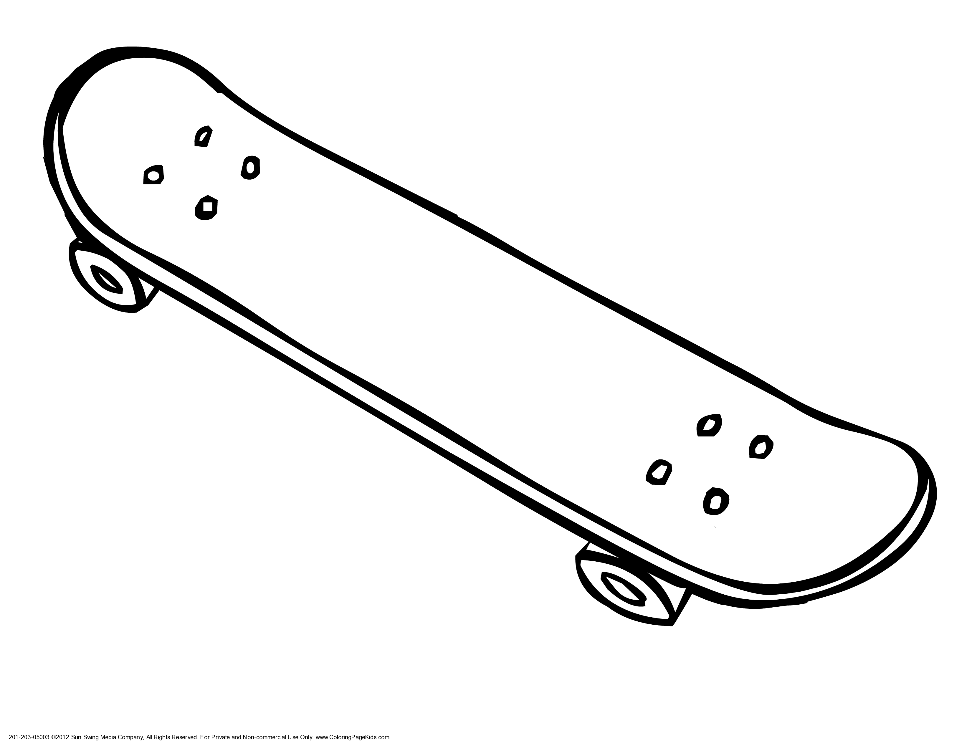 Skateboarding clipart skateboard