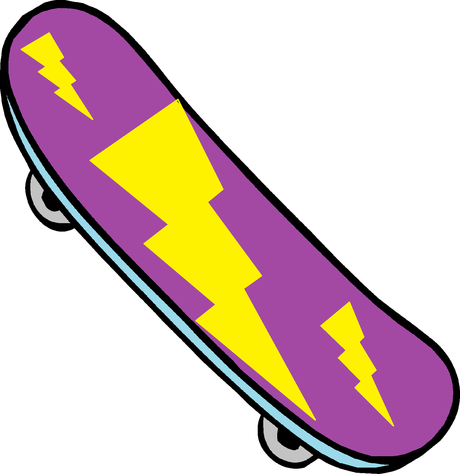 Skateboard PNG Clipart - Clipart Skateboard