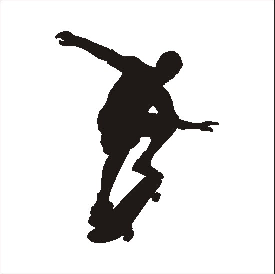 Skateboard skate clipart imag - Skateboarding Clipart