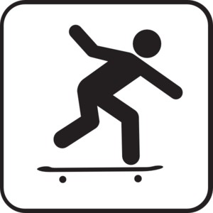 Skateboarding clip art free c - Skateboarding Clipart