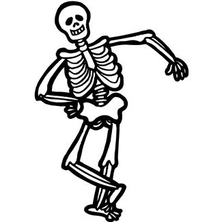 Skeleton Clip Art - Clip Art Skeleton