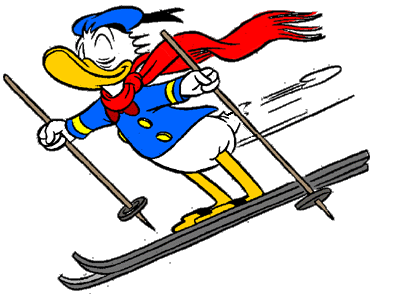 Clipart Skier