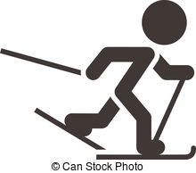 . ClipartLook.com Cross-country skiing icon - Winter sport icon -.