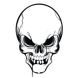 Skull clip art free clipart .