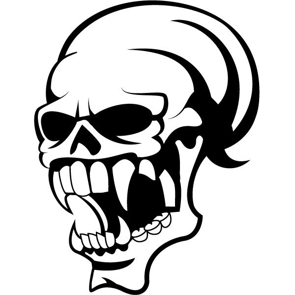 Skull vector clip art