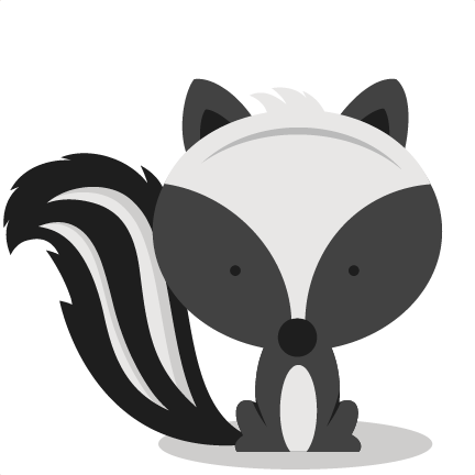 skunk clipart  - Skunk Clip Art