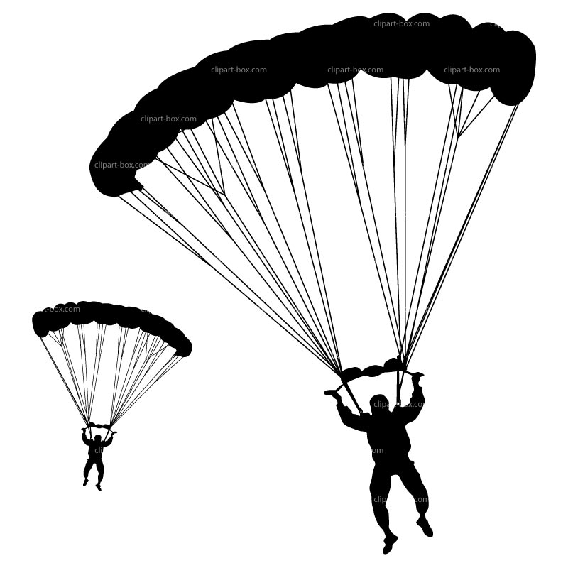 Skydiver Clipart Skydiving
